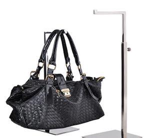 【手袋展架 不銹鋼皮包展示托 品牌掛包架 賣場商業(yè)陳列包撐】價格_廠家_圖片 -