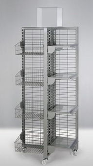 網式四面屏風架 ,佛山市南海權昌貨架五金廠