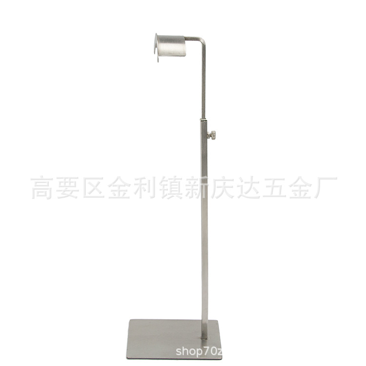 不銹鋼砂光鏡面掛包架 弧形設(shè)計(jì)與服裝道具的完美融合